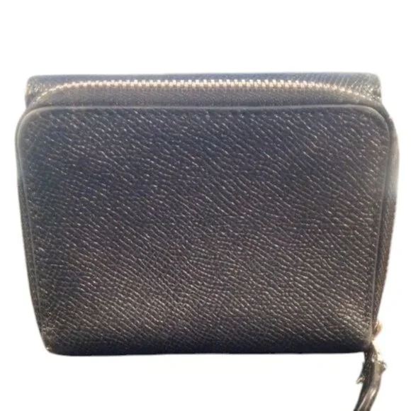 Coach Small Compact Tri-Fold Wallet Midnight | GUC - Picture 2 of 8